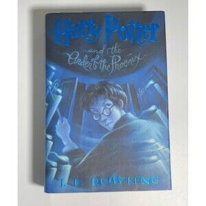 Harry Potter And The Order of the Phoenix First American Edition Print July 2003